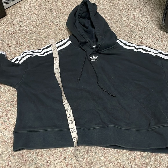 3 pc adidas set- hoodie, leggings and shorts - Picture 7 of 9